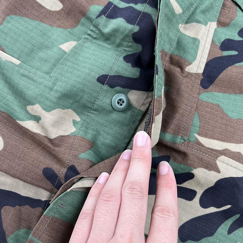 BEPAN M81 Combinaison de Combat Jungle Quatre Couleurs Manches Longues Combat Extérieur Costume Grenouille G3