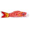Day Carp Red [Clear Stone] Children's Streamer, Unisex,