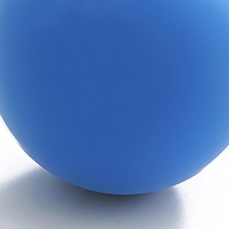 Massageball Yoga Faszien Gummi Runde Kugel Fußmassagegerät zur Muskelentspannung Alle Altersgruppen Blau