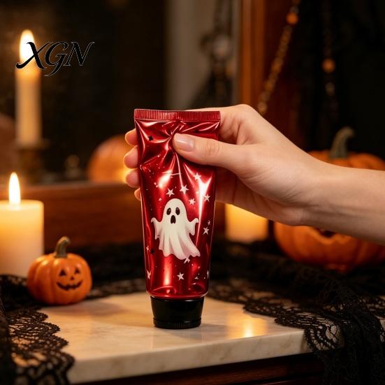 Stress Toys for Office Halloween Ghost Toothpaste Squeeze Toy, Slow Rising Sensory Fidget Toy Cute Theme Desk Ornaments Kids Adults, Relief
