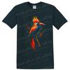 Vibrant Hornbill Bird T Shirt Colorful Tropical Wildlife Art Graphic Tee Design