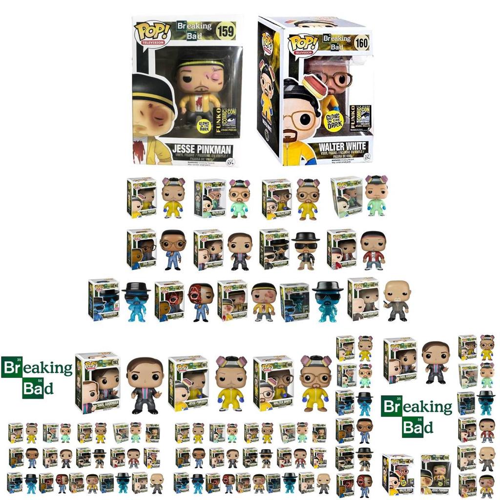 Funko Pop Breaking Bad Collectible Figure Saul White Model Toy 10cm Height