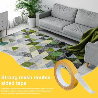 Double Sided Tape Heavy Duty Double Sided Tape For Walls Waterproof Rug Adhesive Gripper Strips For Home Improvement