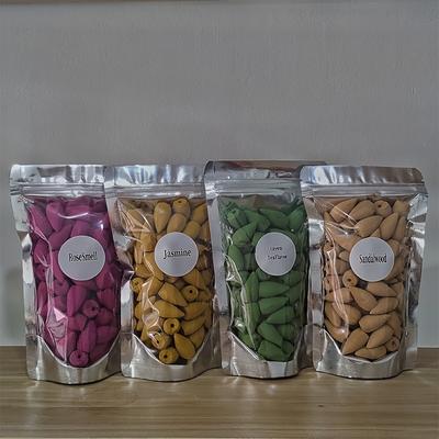 Sandal Ağacı ve Gül İndigo Dökme Koni - Ev Kokusu, Yoga, Rahatlama İçin Mükemmel | Brülör Dahil Değildir