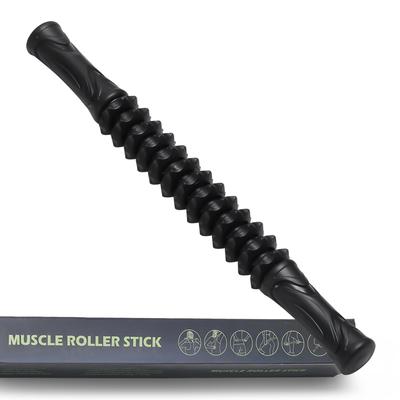HOSUR Myofascial Roller, Muscle Roller, Massage Stick, Myofascial Release Roller for Calves and Feet (Black)