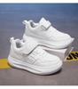 Boys' 2024 White Breathable Campus Sneakers - Casual Autumn Sports Shoes for Kids