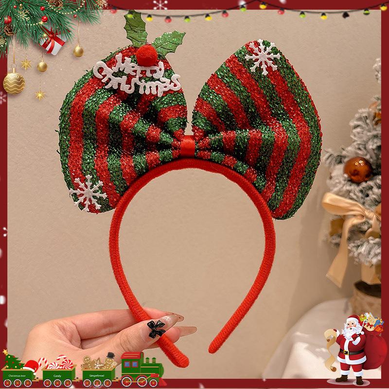 Weihnachts Rentier Geweih Stirnband für Kinder - Niedliches Kostümgeschenk, Haarspange & Dekoration