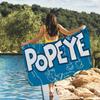 P-Popeye Marine Elements Nautical Sailors Quick Drying Beach Towels Are Suitable For Swimming Pools Camping Yoga And The Gym