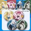 Wuthering Waves x Colaborare Fun: Set Insigne Pin Laser Fibi, Chou, Yuan, Lu, Pa, Jia, Bei, Li Na - Include Pin Gratuit