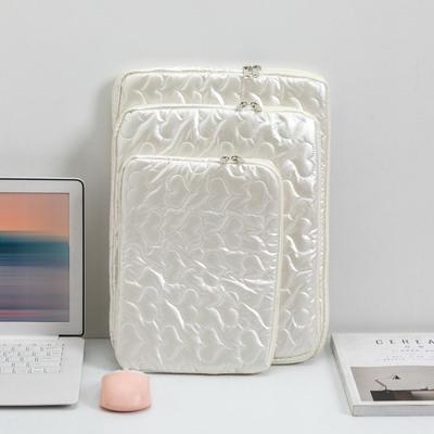 Portable Quilting Design Computer Bags 11/13/15 Inch Shockproof Tablet Protective Case Tablet Sleeve Bag