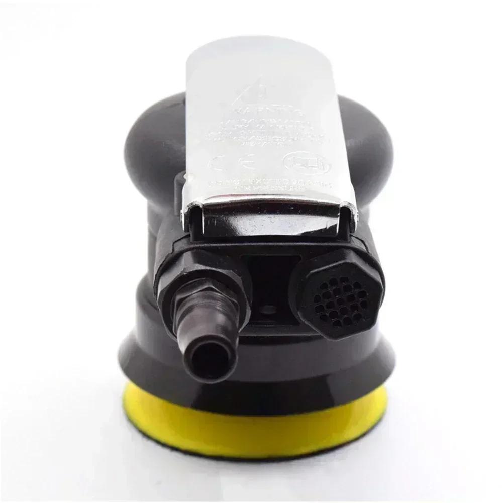3" Pneumatic Orbital Sander, 12000 RPM Pneumatic Orbital Sander For Automotive Wood Sanding And Polishing Tool Accessories