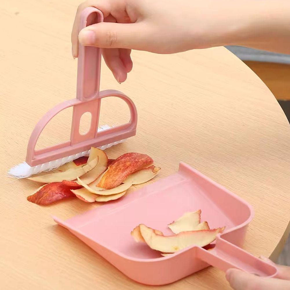 Cat Hamster Dustpan Small Broom Set Pet Professional Cleaning Tools Rabbit Pooper Scooper Guinea Pig Toilet Broom Accessories
