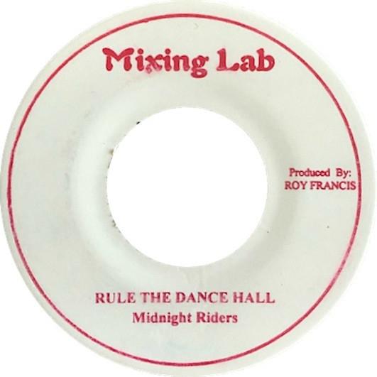 

7inch Record MIDNIGHT RIDERS - Rule The Dance Hall NONE Mixing Lab 2007 Japan Reggae, Ska & Dub Used