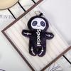 Halloween Funny Skull Mummy Plush Toy Creative Stuffed Doll Keychain Bag Pendant Key Hanging Decor Fun Holiday Gifts