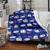 Donald Duck Quack  Flannel Blanket Super Soft Warm Cozy Blanket for Sofa Bed Office Travel All‑Season Home Decor Gift