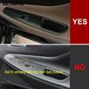 Window Lift Switch Cover Trim For Hyundai Santa Fe      Carbon Fiber Interior Armrest Frame Car Accessories