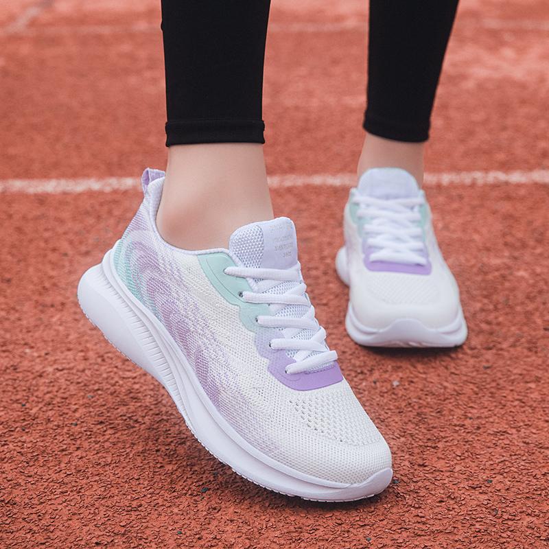 fashion New Fashion Mesh Four Seasons Lightweight Outdoor Woven Sports Women's Shoes Women's Popular All-match Casual Running Shoes