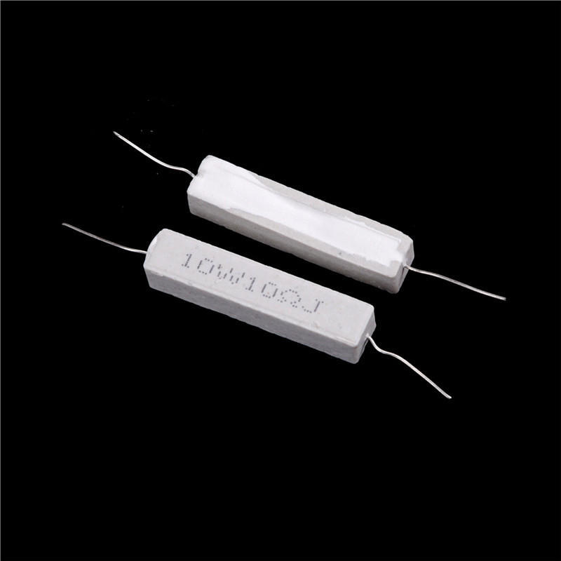 10Pcs 10W 10 Ohm 10R Resistance Ceramic Cement Resistor 5% Diy Kit