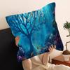 Ocean Animal Underwater World Personalized Pillow Dust Cover Bedroom Kids Party Decoration Pillowcase Birthday Children Gift