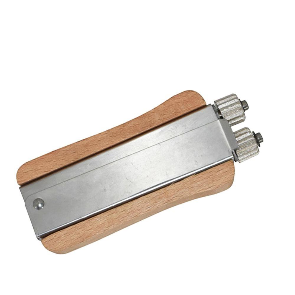 Stainless Steel Beekeeping Wire Tensioner Wooden Handle Professional Frame Crimper Tension Wire Durable Wire Tightener Beehive