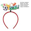 2026 Soccer Headband Functional Sports Hair Hoop Versatile Sports Hairband Unisex Game Day Football Fan Accessory