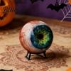 Sturdy Eyeball Sculpture Realistic Ornament Horror 3D Eye Gothic Scary Figurine Surrealistic for Haunted House Photo Booth Props Halloween Eve