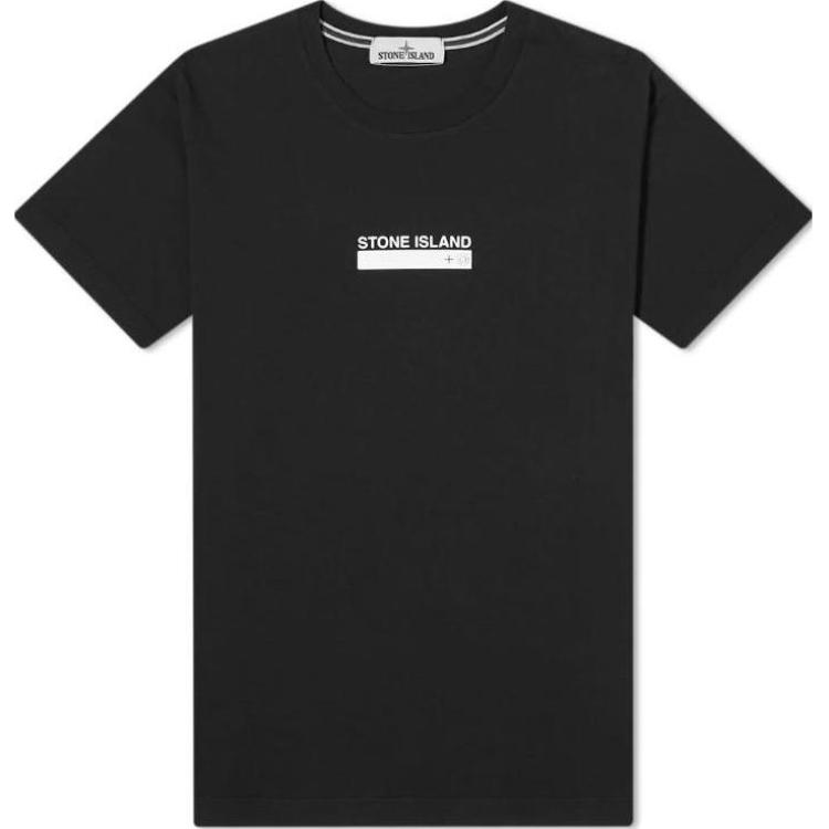 Stone Island Small Logo One T-Shirt Black Men Tops 74152NS55-V0029
