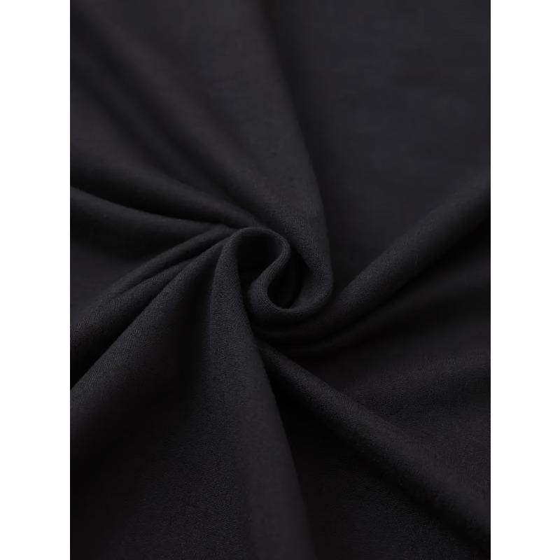 European Size Women'S Printed Short Sleeve T-Shirt, Casual Crew Neck, Animal Pattern, Small Elephant Design, Street Style, Regular Fit