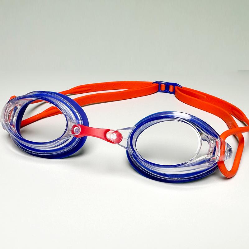 Children s Unisex Professional Swimming & Diving Set: Waterproof, Anti-Fog HD Coated Goggles with Cap.