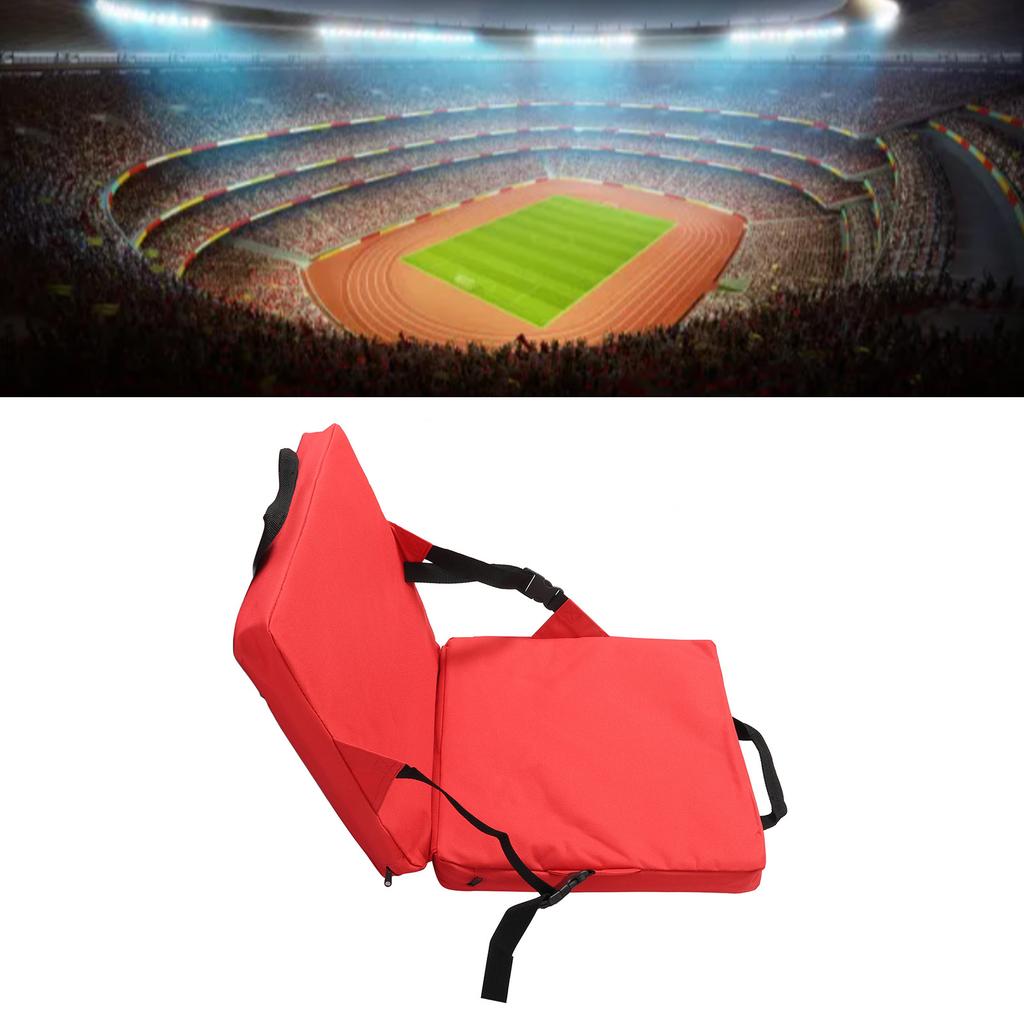 Outdoor Back Chair Cushion Thickened Dirty Proof Soft Comfortable Stadium Chair Cushion with Backrest for Stadium Beach Outdoor