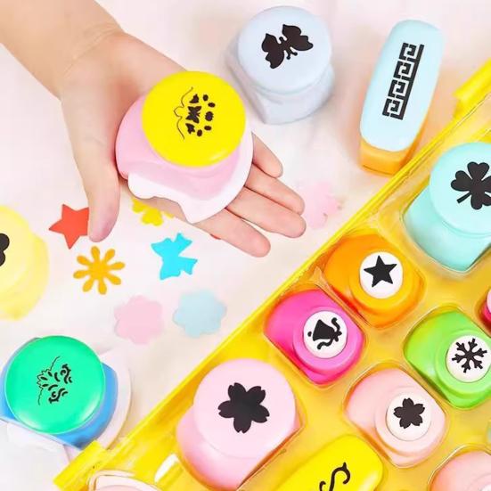 

Детский набор для создания цветов, безопасный набор для создания дыроколов своими руками, набор для создания листочков, бабочки, звезд, полный набор для создания тисненой машины set