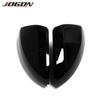 For Volkswagen VW Polo Mk6 AW GTI 2018- Gloss Black Side Rearview Rear View Mirror Cover Shell Cap Case Replacement