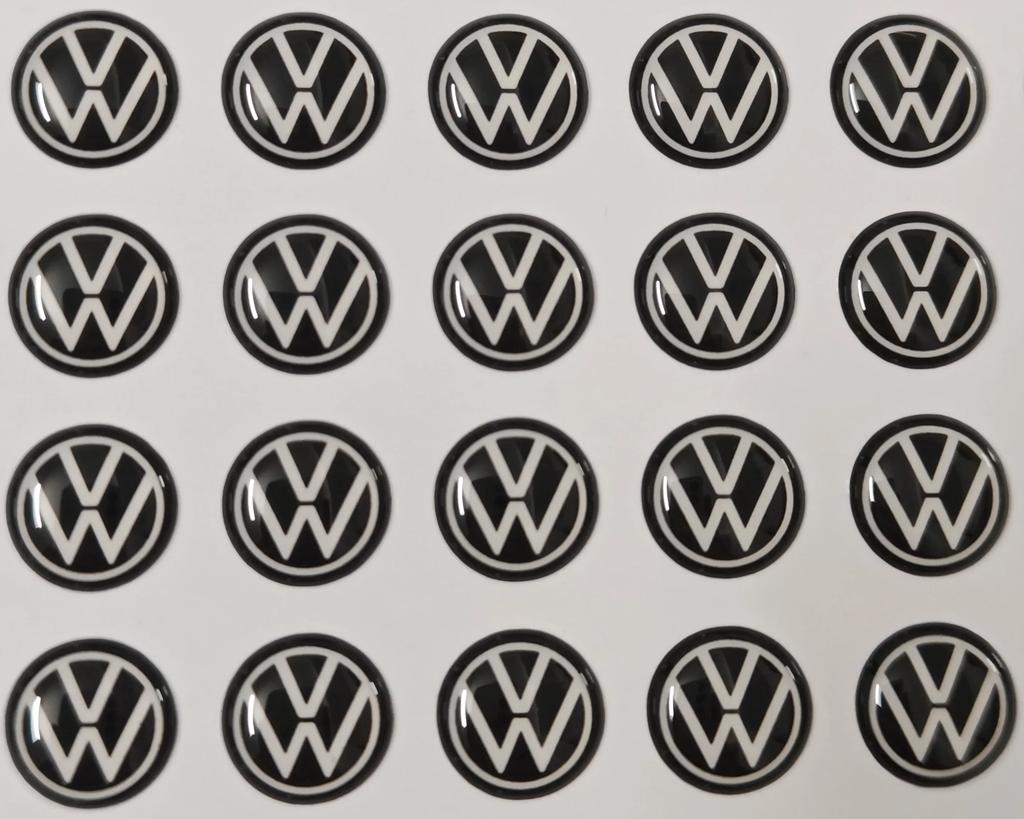 Lmn1 ·Car Key Sticker Auto Control Keychain Accessories For Volkswagen VW Rline R GTI Golf Polo Passat Magotan Tiguan Bora Jetta T-RO