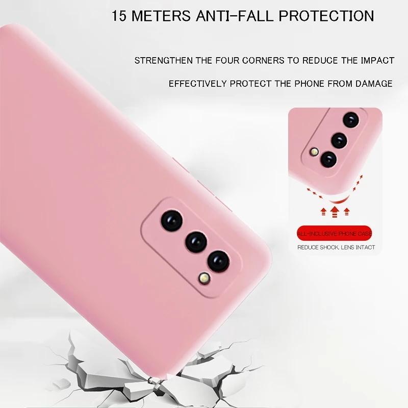 Lesklé měkké tekuté silikonové pouzdro na telefon Samsung Galaxy A04S A04E A14 A24 A34 A54 A23 A33 A53 A73 M13 M23 M33 M53 5G Ochranný kryt objektivu 4G