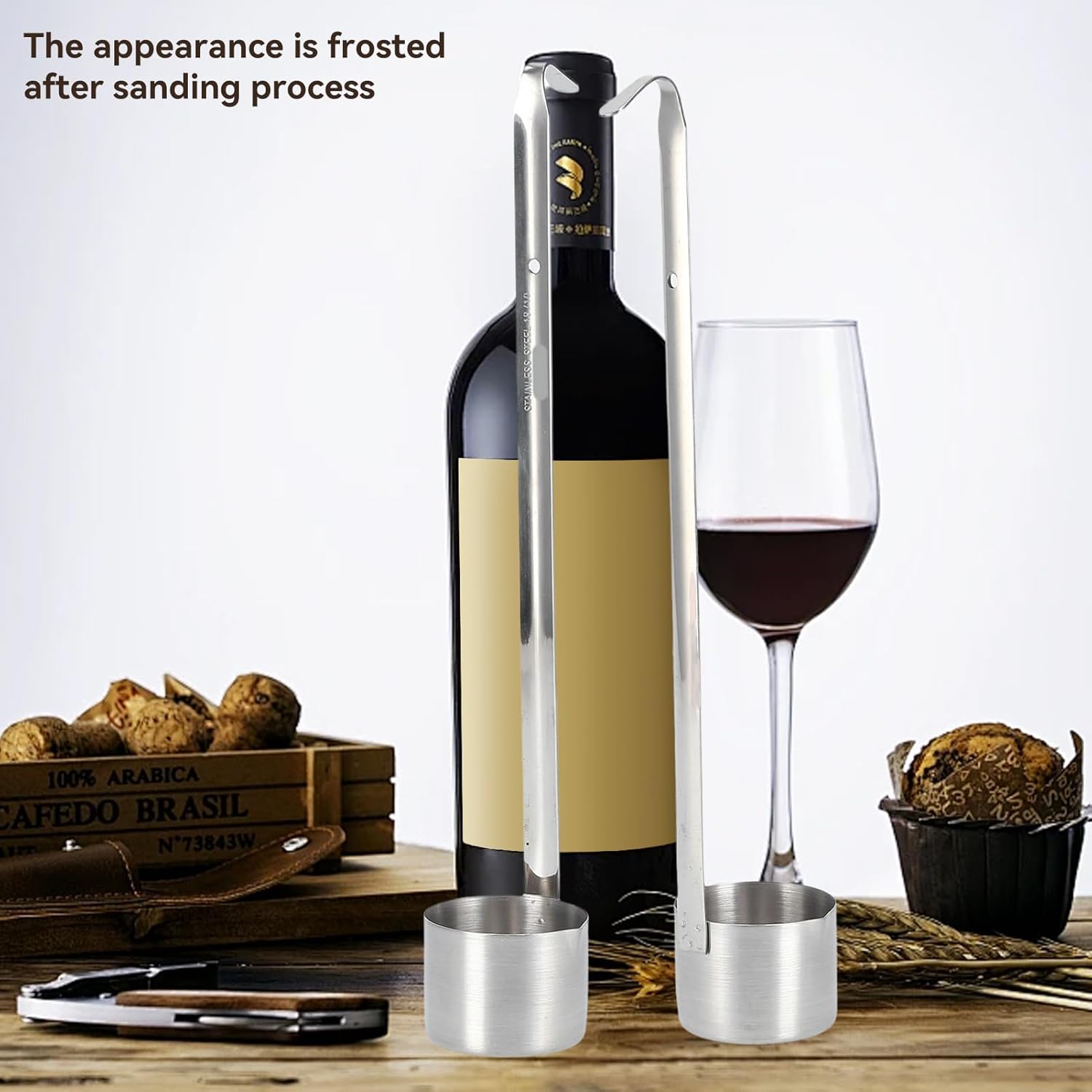 

Нержавеющая сталь Половник для вина, Половник для наливания пива с длинной ручкой, Ложка-контейнер для вина, Ложка-половник для соуса с крючком для дома, бара, ресторана(125мл)