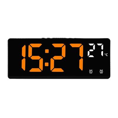 New Multi-functional Electronic Clock Backlight Home Digital LED Clocks Voice Control 12/24H Display Table Clock for Bedroom