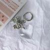 Elegant Heart Key Rings Bag Decoration Alloy Keychain Jewelry for Bag Car Key