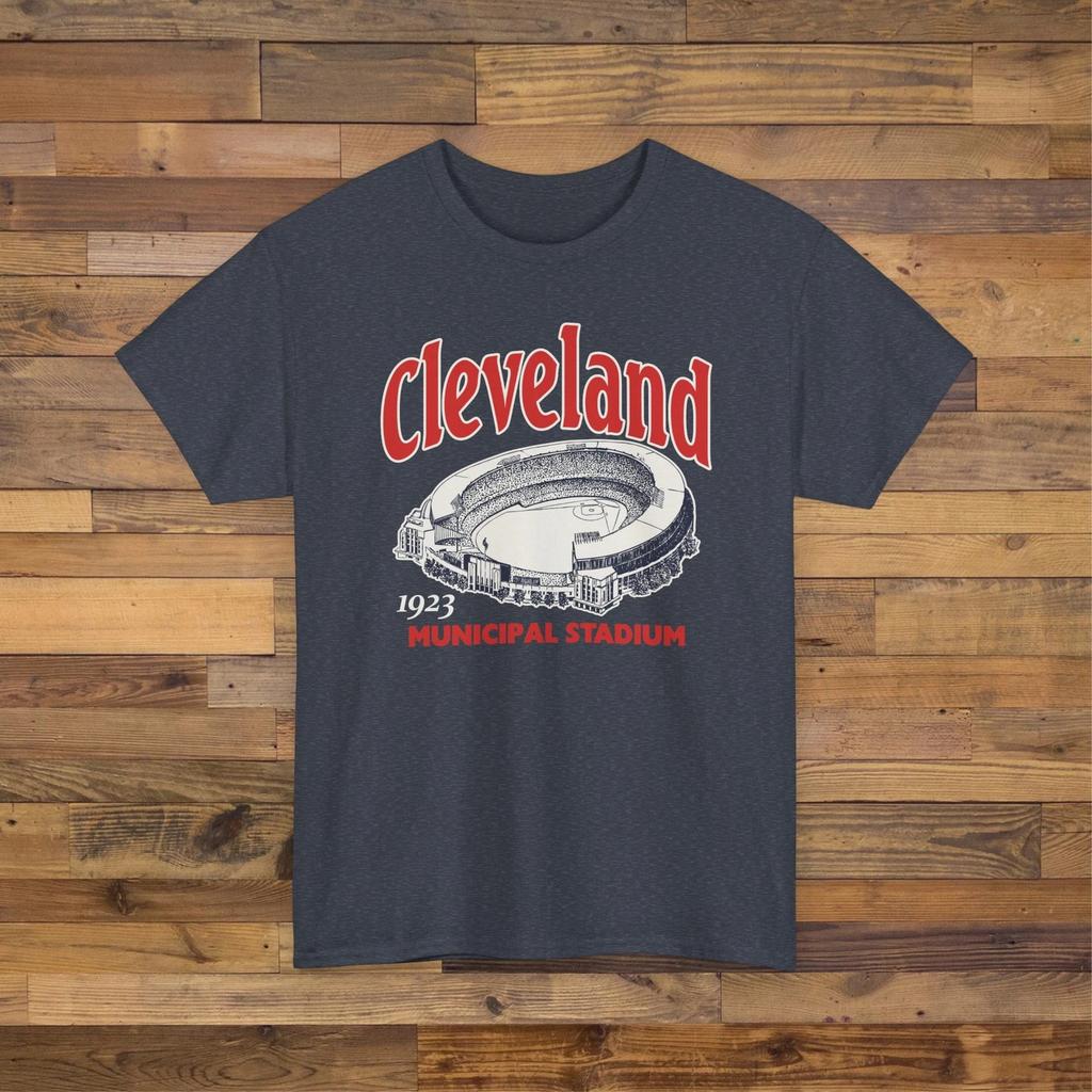 Städtisches Stadion 1923 Ballpark T-Shirt - Cleveland Guardians Baseball