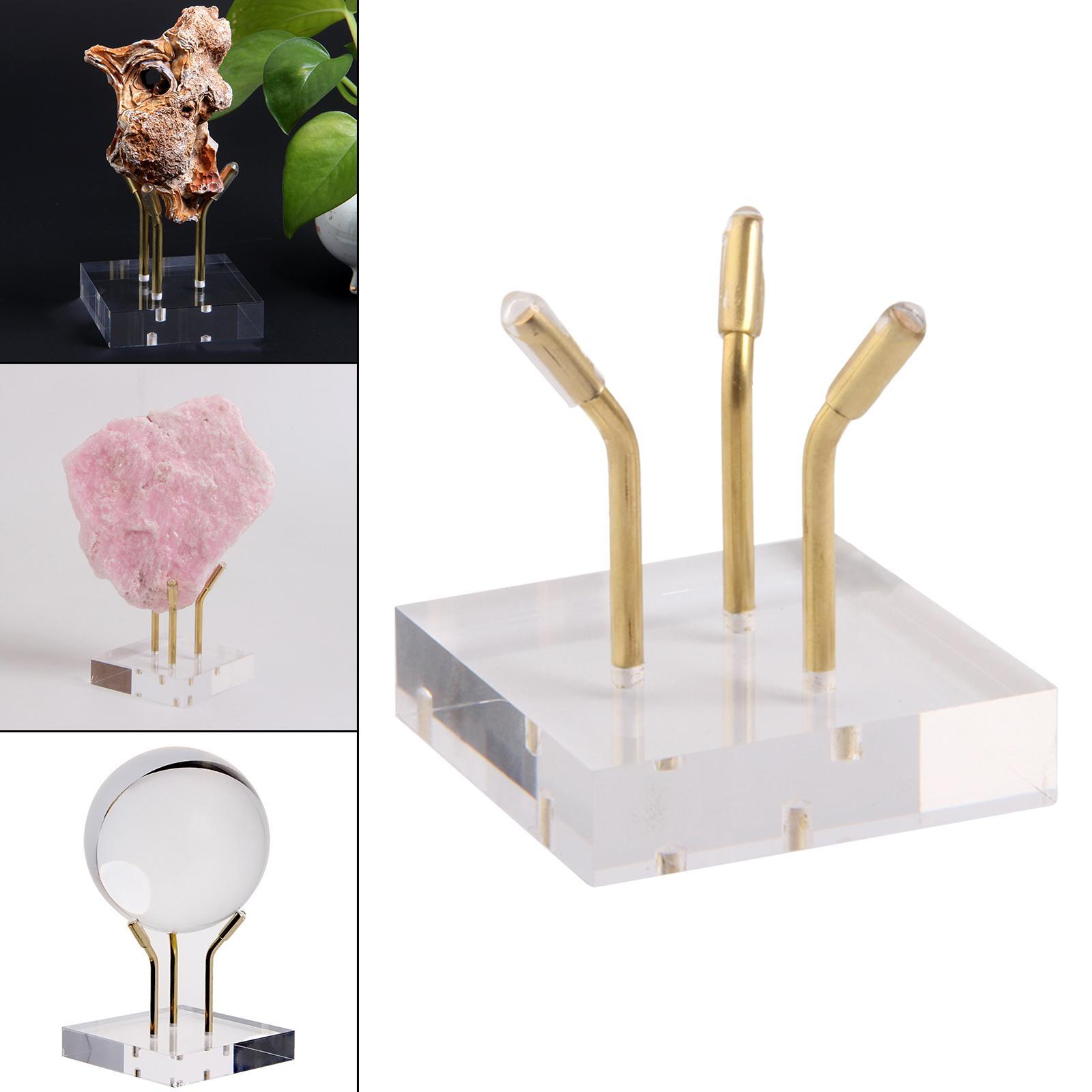 

Подставка для мольберта, подставка для руды, агатовый хрустальный шар, акриловый держатель для дисплея S l 6cm,