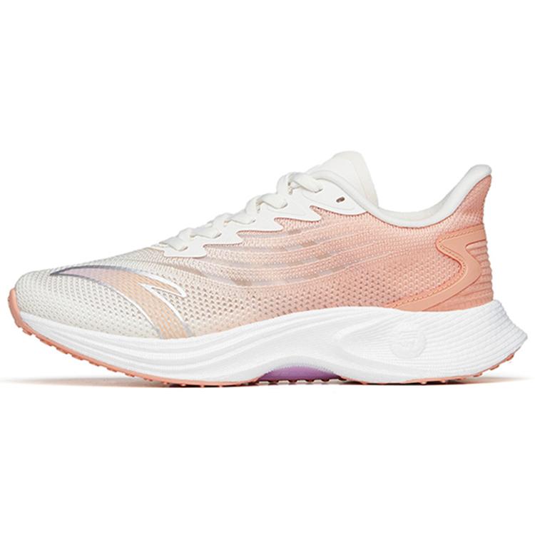 

new Anta MACH 2.0 Low-Top Running Shoes Women s White Pink 36.5
