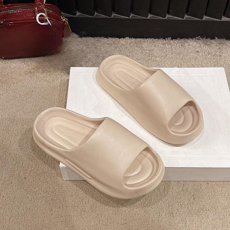 

Summer Solid Color, Simple, Super Soft, Anti-slip and Non-smelly Women s Bath Slippers for Home Use, New Style for Women 2025 40-41 хакі