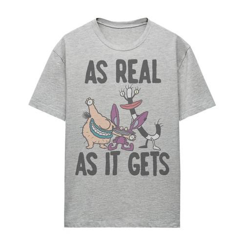 Aaahh!!! Real Monsters Womens/Ladies As Real As It Gets T-Shirt