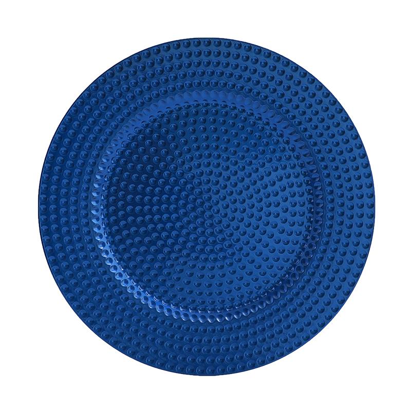 6/12 Stück, 12,9 Zoll, Wiederverwendbare Platzteller, Perfekt für Hochzeit, Weihnachtsdekorationen, gold, silber, blau, schwarz, Rot, roségold