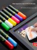 LED Fluorescent Chalk Marker Pen for Electronic Boards and Whiteboards, Water-based.