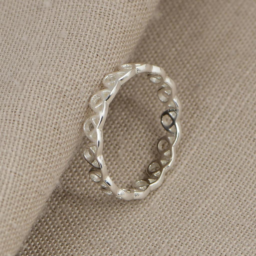 925 Sterling Silver Cat Ring  | Minimalist Open Work Cat Ring | Handmade Stackable Ring | Dainty Everyday Jewelry for Women