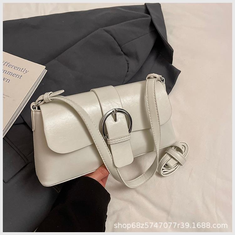 French Niche Underarm Small Bag Women's 2025 New Fashion Versatile Shoulder Bag High-end Commuter Messenger Bag Tide