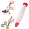 Silicone Food Writing Pen Chocolate Decorating Tools Cake Mold , Cookie Icing Piping Pastry Nozzles Baking Tools for Cakes