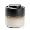 Mountain Sea Painting Ceramic Tea Pot Home Small Tea Storage Tank Storage Tank Living Room Decoration Storage Box with Cover
