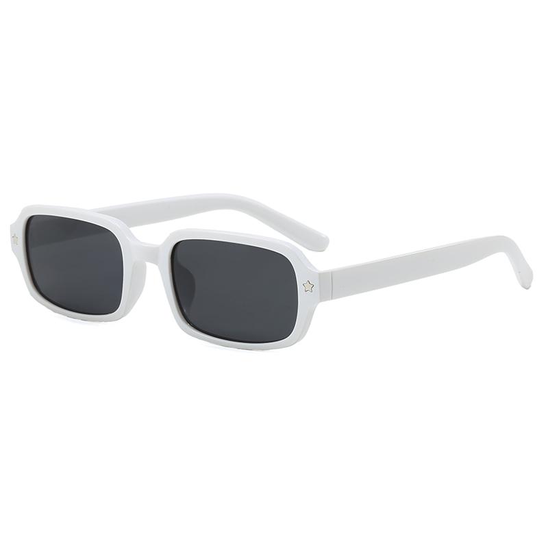 Small Frame Square Sunglasses Women Men Vintage Classic UV400 Sun Glasses for Fishing Driving Trendy Unisex