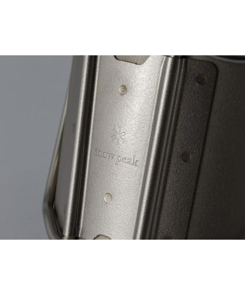 Snow Peak Titan Enkelt Krus Sett Titan Måle BBQ Camping Utendørs Lek Startsett Peak Festival 2025 Høst Begrenset FK-393, Kopp, Sett, [Snø